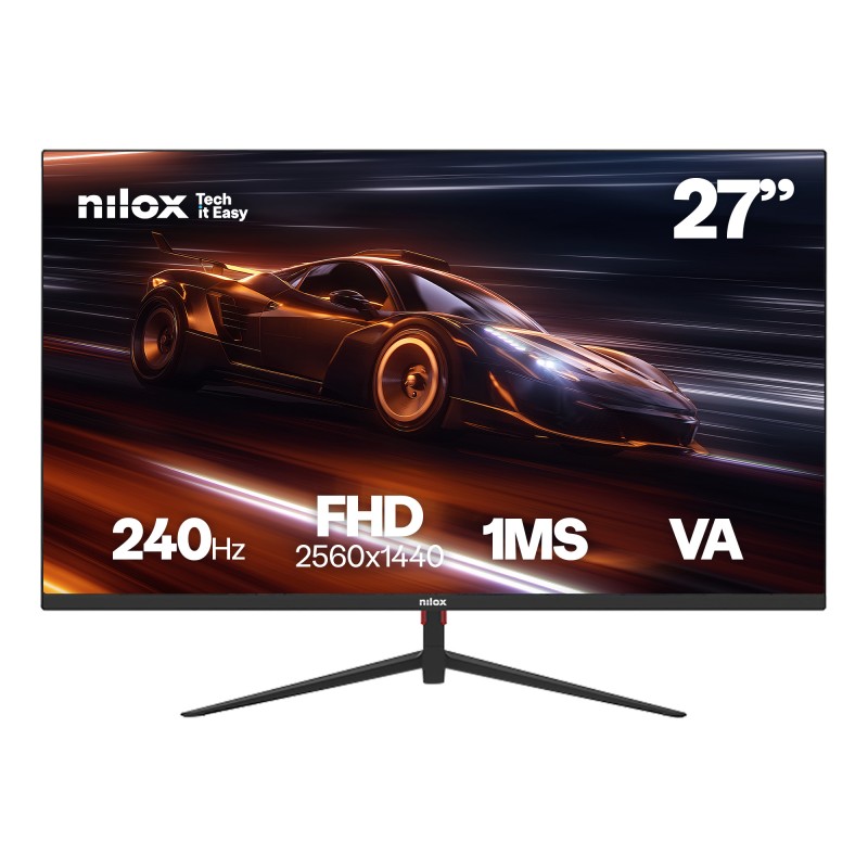 NILOX NXM27FHD2401 Monitor 27" VA 240HZ HDMI DP