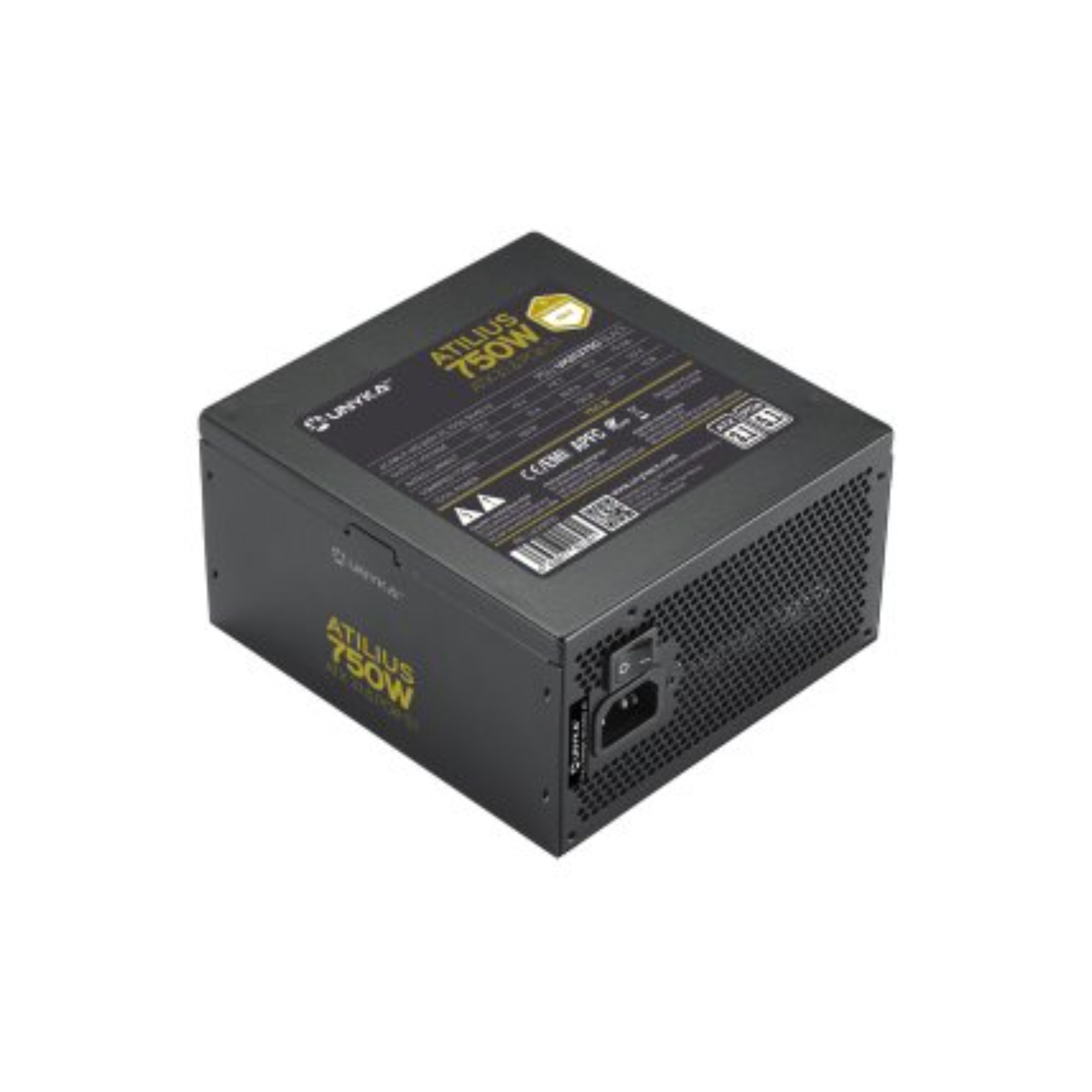 Fuente de alimentación modular UNYKACH Atilus 750W ATX 3.1 Gold