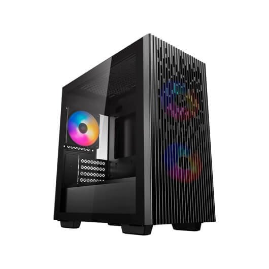 TORRE MICRO ATX DEEPCOOL MATREXX 40 3F LED NEGRO CRISTAL TE