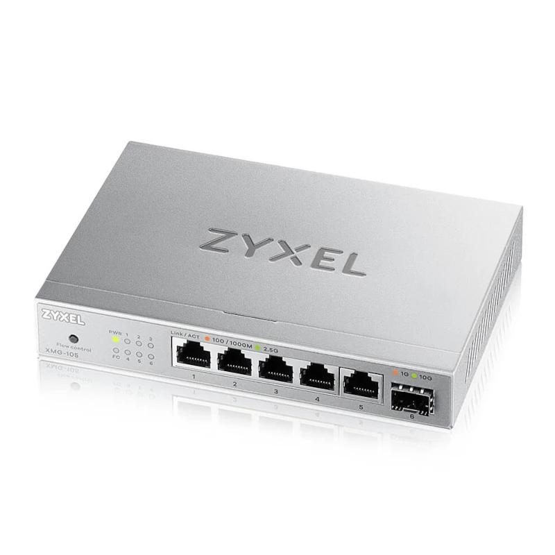 Zyxel XMG-105 Switch 5x2,5mGb 1xSFP+ Desktop