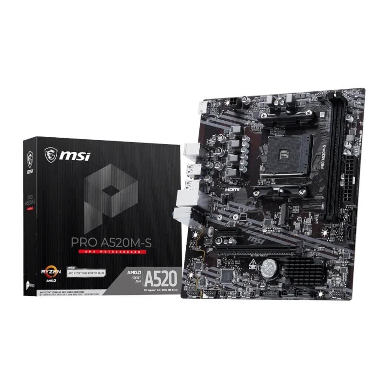 MSI Placa Base PRO A520M-S mATX AM4 DDR4