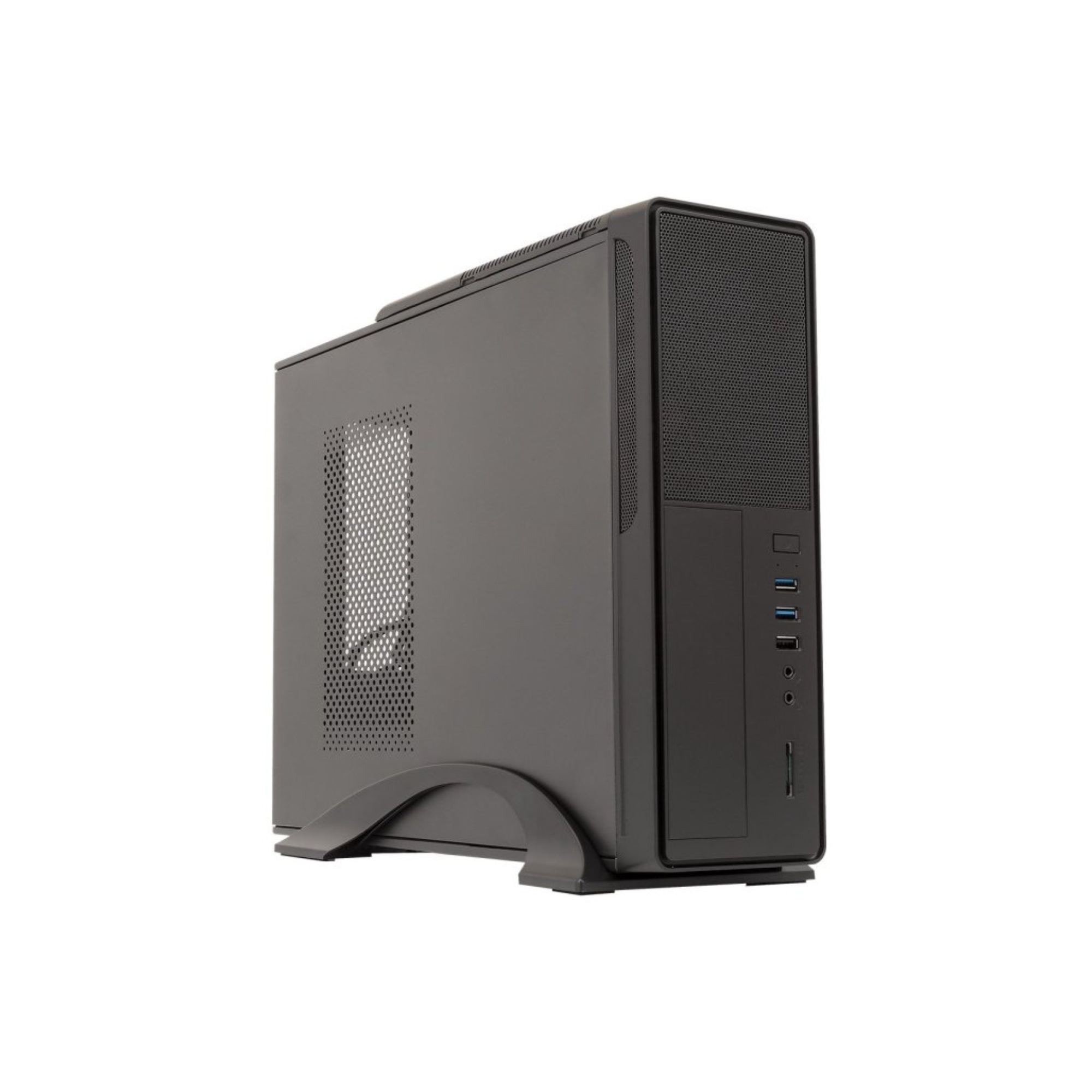 CAJA SOBREMESA/MICRO-ATX UNYKA 2010 SLIM 450W USB3.0 NEGRA