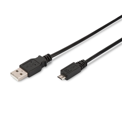 Ewent Cable USB 2.0  "A" M > Micro "B" M 1,0 m