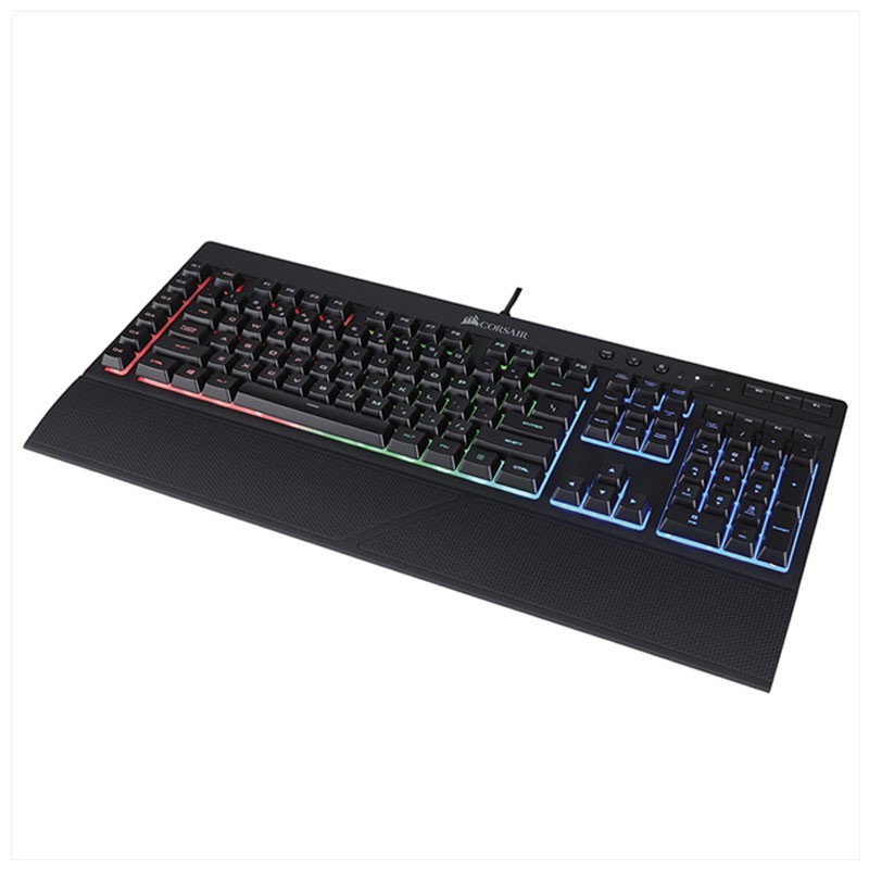 TECLADO CORSAIR USB K55 RGB PRO GAMING REPOSAMUÑECA EXTRAIBLE