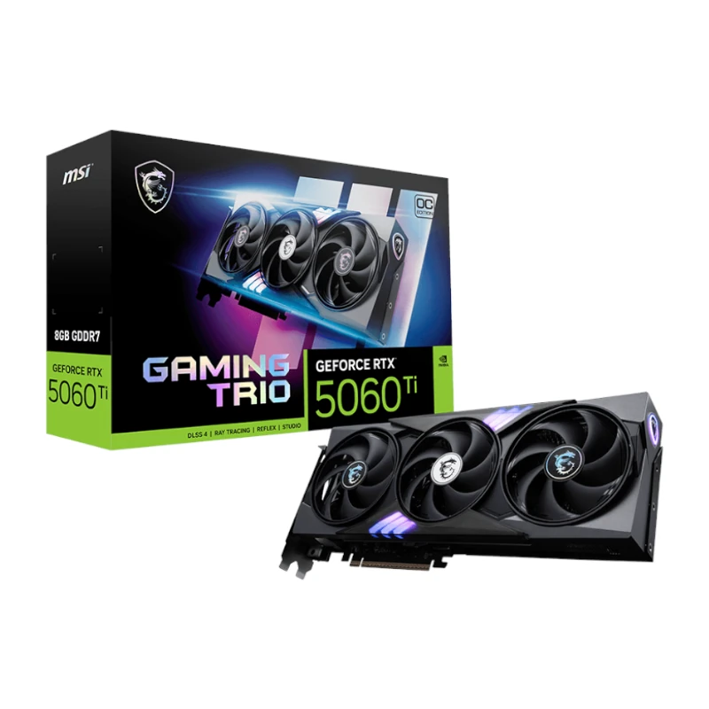 MSI VGA NVIDIA RTX 5060 Ti 8G GAMING TRIO OC