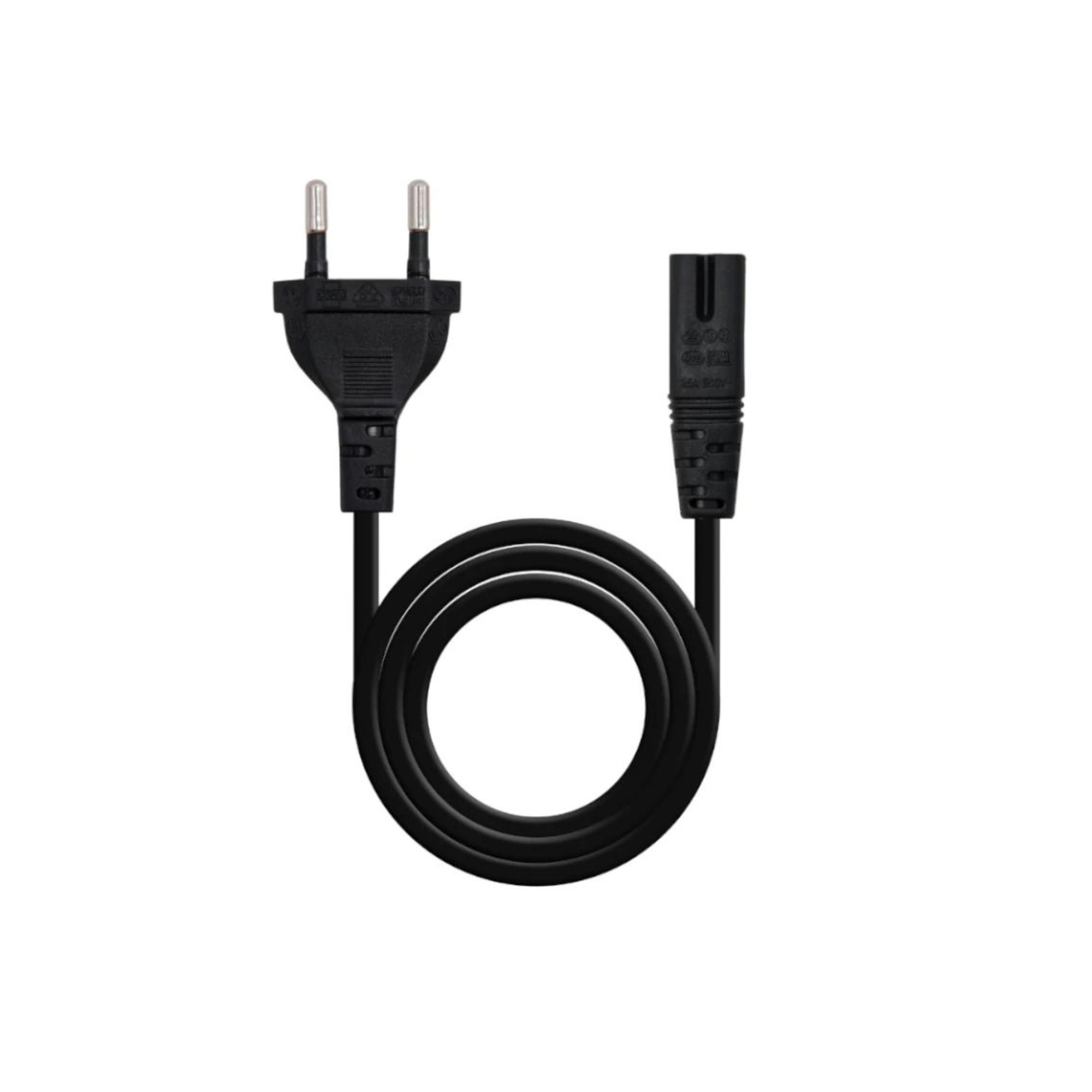 Nanocable Cable Alim. Forma 8 CEE7/16/M-C7/H, 2M