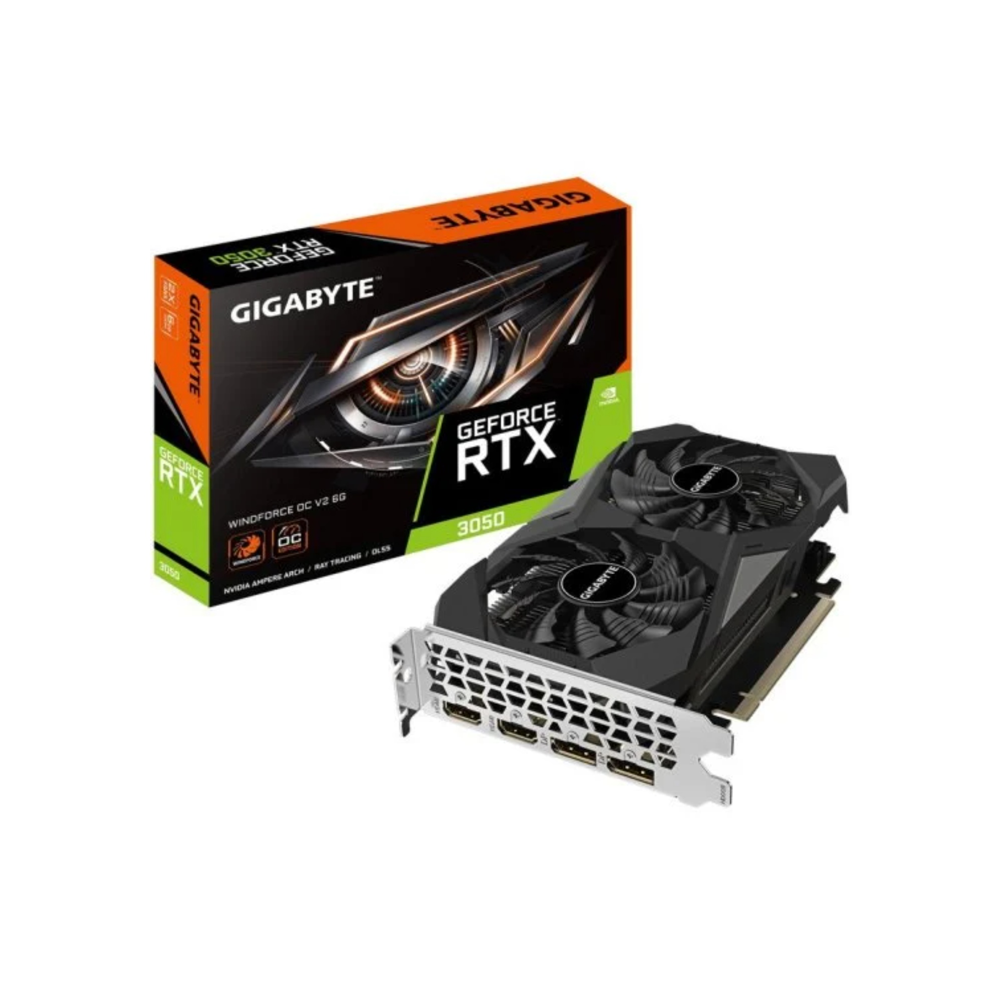 Gigabyte VGA NVIDIA RTX 3050 WF OC V2 6G DDR6