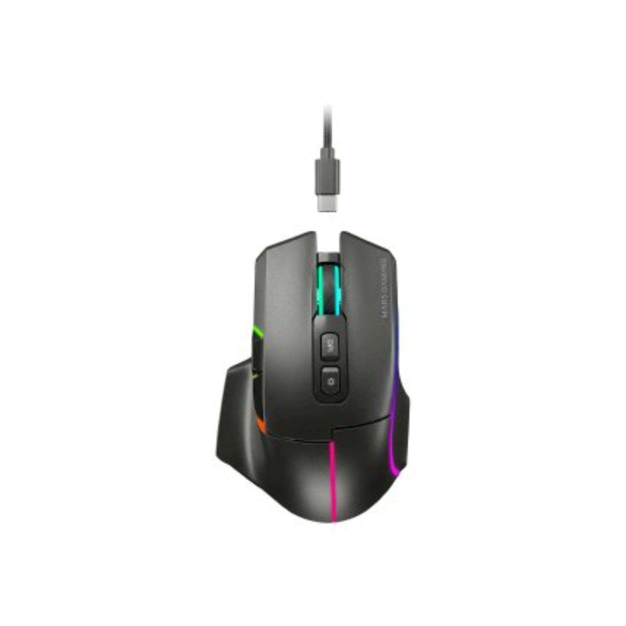 Mars Gaming Ratón Inalámbrico Tri-Modo 12000 DPI Negro