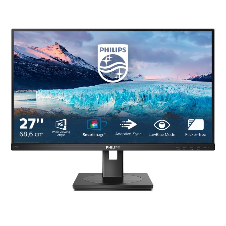 MONITOR 27" PHILIPS S-LINE 272S1AE 1920x1080 4MS 75Hz
