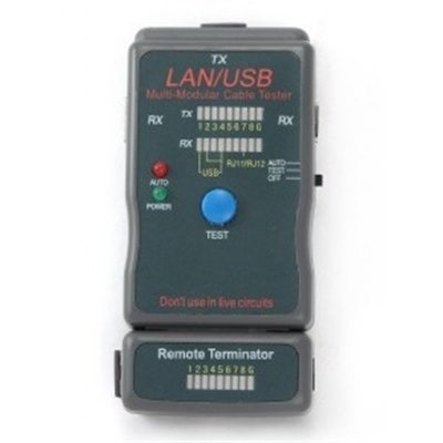 Gembrid Comprobador de Cable RJ45-RJ11