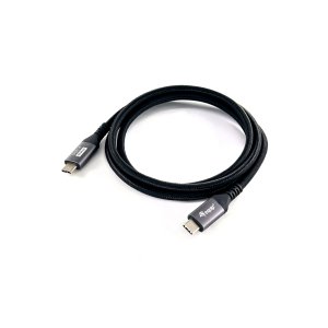 CABLE USB-C A USB-C 2M EQUIP 128383 TRANSFERENCIA 40G 240W 4K COLOR NEGRO