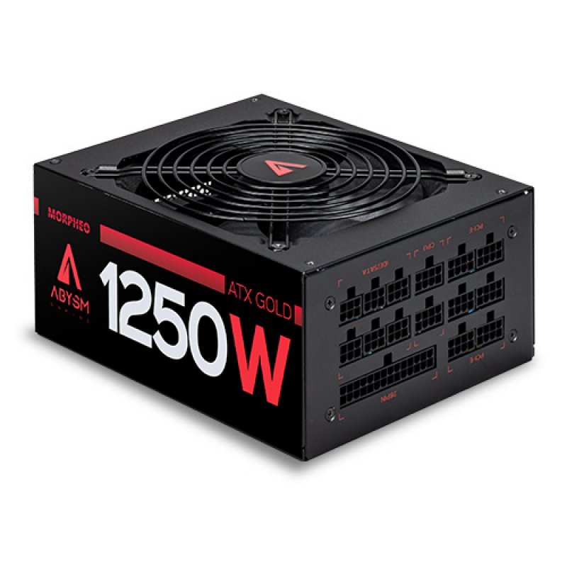 FUENTE ALIMENTACION ABYSM GAMING MORPHEO 1250W 80+ GOLD MODULAR