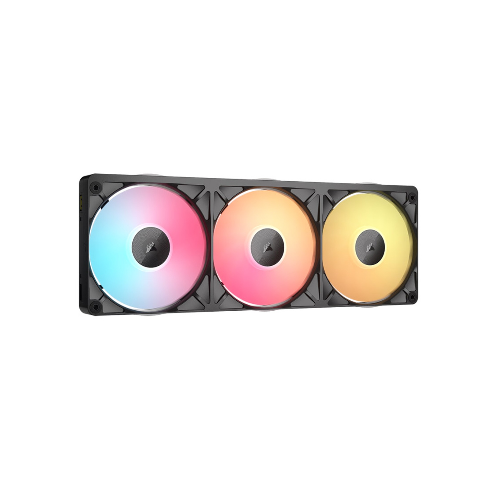 VENTILADOR CAJA ADICIONAL CORSAIR RX360 II ICUE LINK RGB BLACK 360MM 3FAN