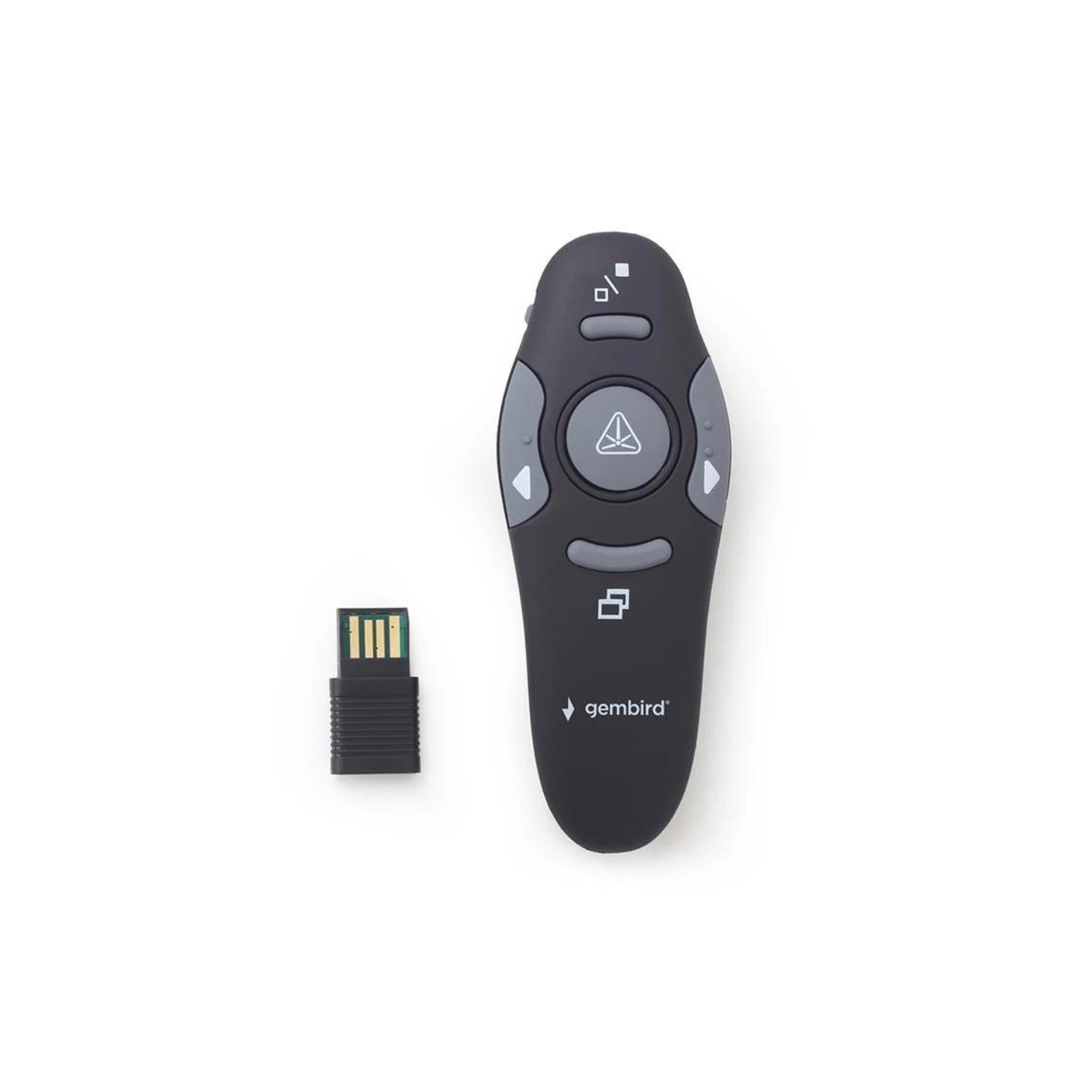 GEMBIRD Presentador inalámbrico láser adapt USB