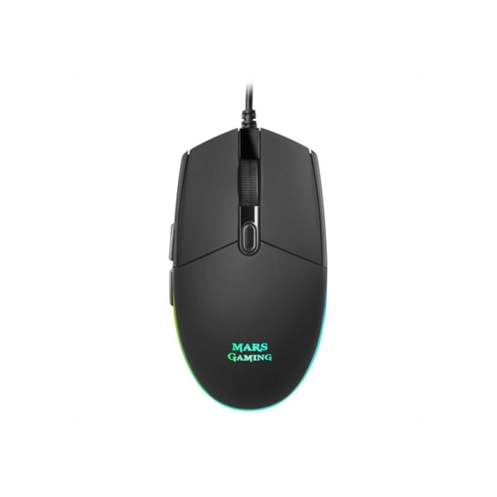 Mars Gaming Ratón óptico 3200dpi Flow antideslizante para gamers