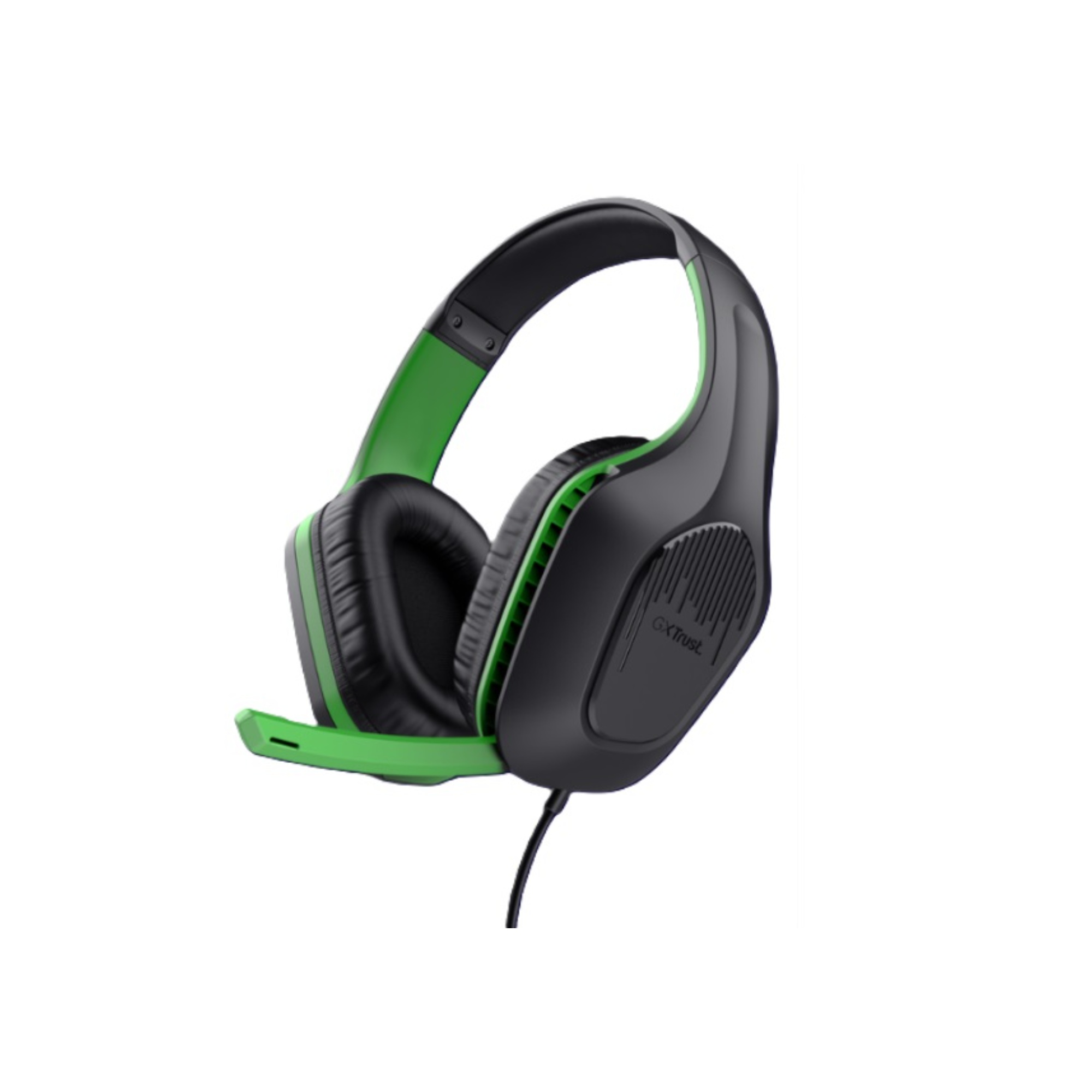 HEADSET TRUST GAMING GXT 415X ZIROX XBOX LIGEROS, MICROFONO PLEGABLE, NEGRO/VERDE 24994