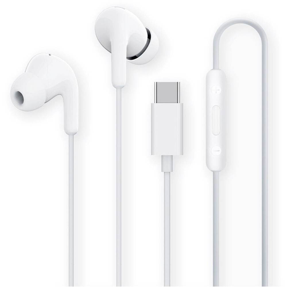 AURICULARES C/MICROFONO XIAOMI EARPHONES TYPE C WHITE