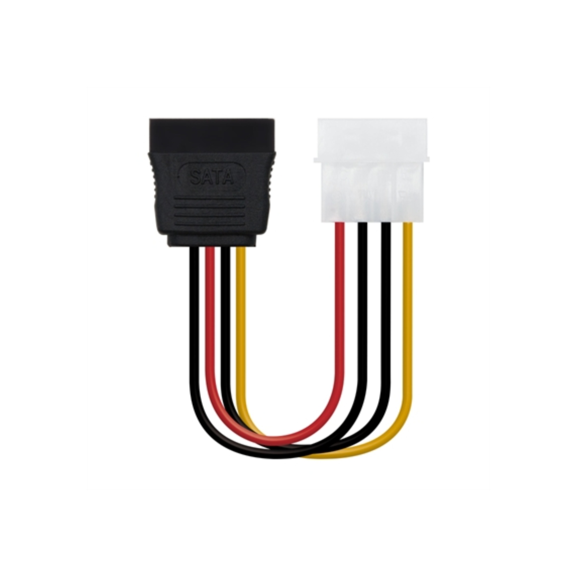 CABLE MOLEX/SATA ALIMENTACION NANO CABLE MOLEX/M - SATA/H 0,16M OEM