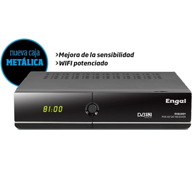 Engel receptor Satélite HD PVR RS8100Y