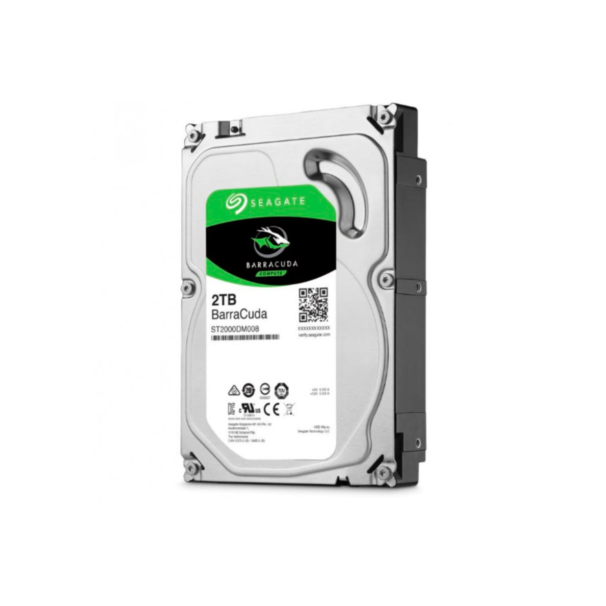 DISCO DURO SATA III 2TB SEAGATE 256MB 6GB/S 7200RPM ST2000DM008