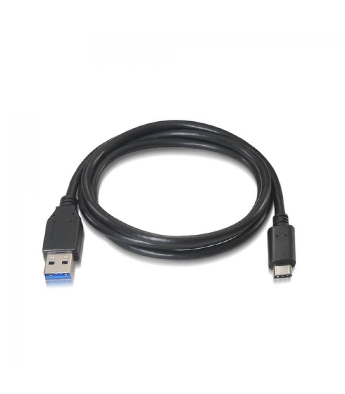 CABLE USB 3.1 GEN2 10GBPS 3A, TIPO USB-C/M-A/M, NEGRO, 1.0 M