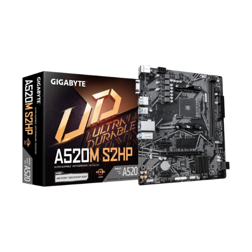PLACA BASE GIGABYTE AM4 A520M S2HP 1.0 DDR4