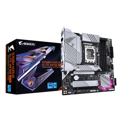 PLACA GIGABYTE B760M AORUS ELITE WIFI6E GEN5 1700 DDR5 MATX