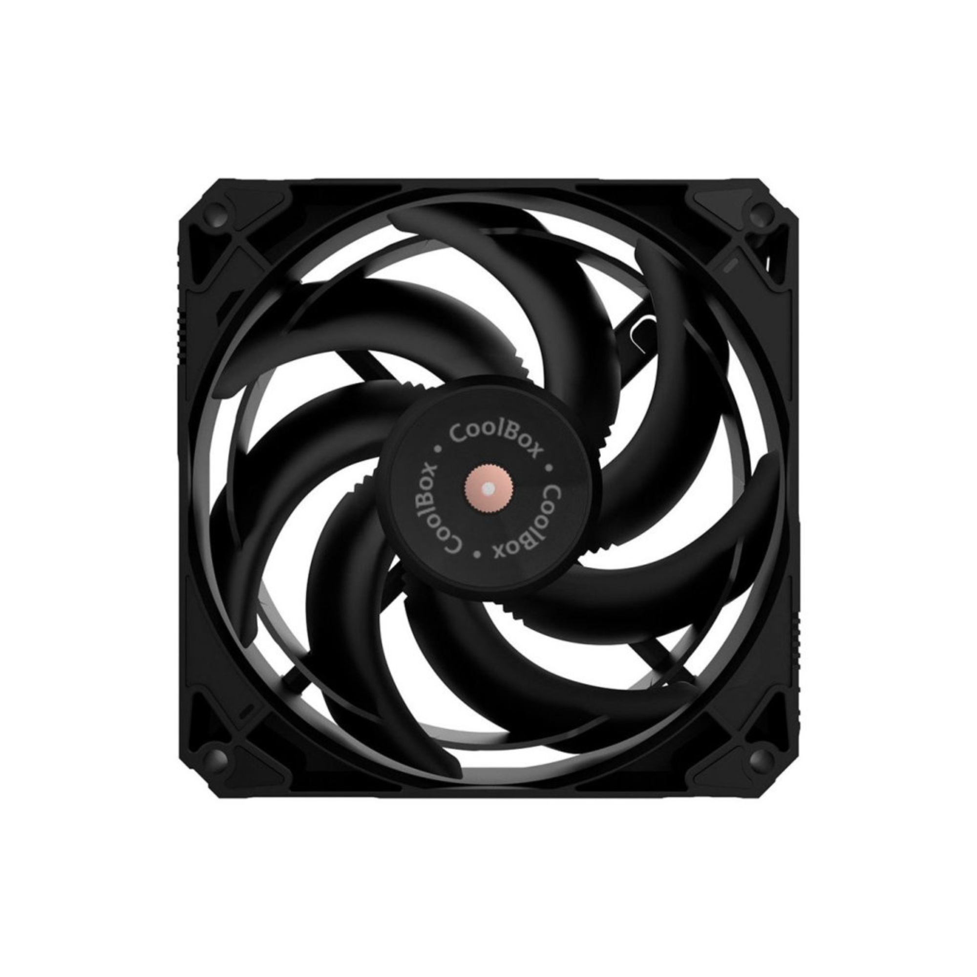 VENTILADOR 12CM COOLBOX V12 PWM NEGRO