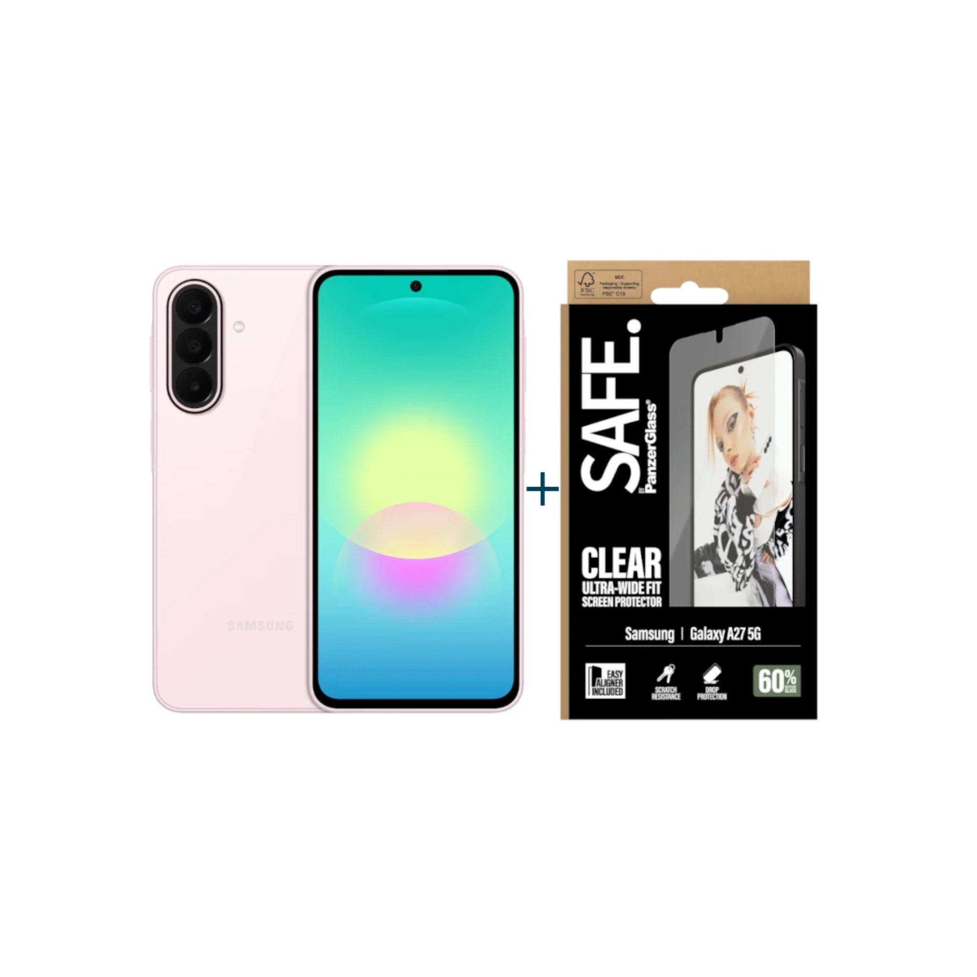 Samsung Galaxy A27 5G 128Gb Pink + Protec SAFE