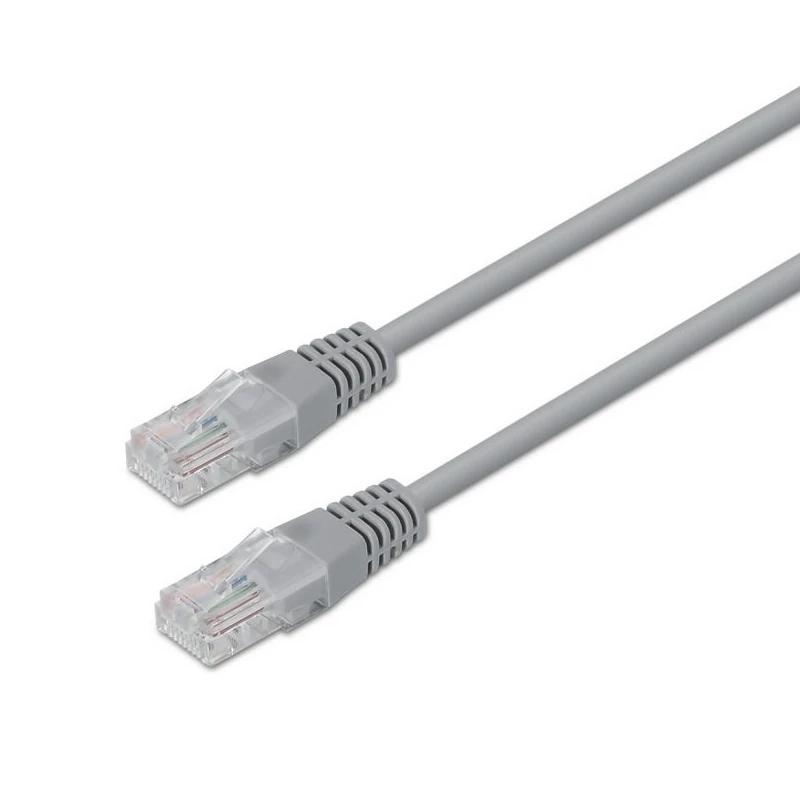 Aisens Latiguillo RJ45 CAT.6 UTP AWG24 gris 15m