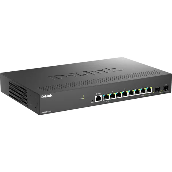 D-Link DMS-1250-10S/E Switch 8xMG 2xSFP+ L2
