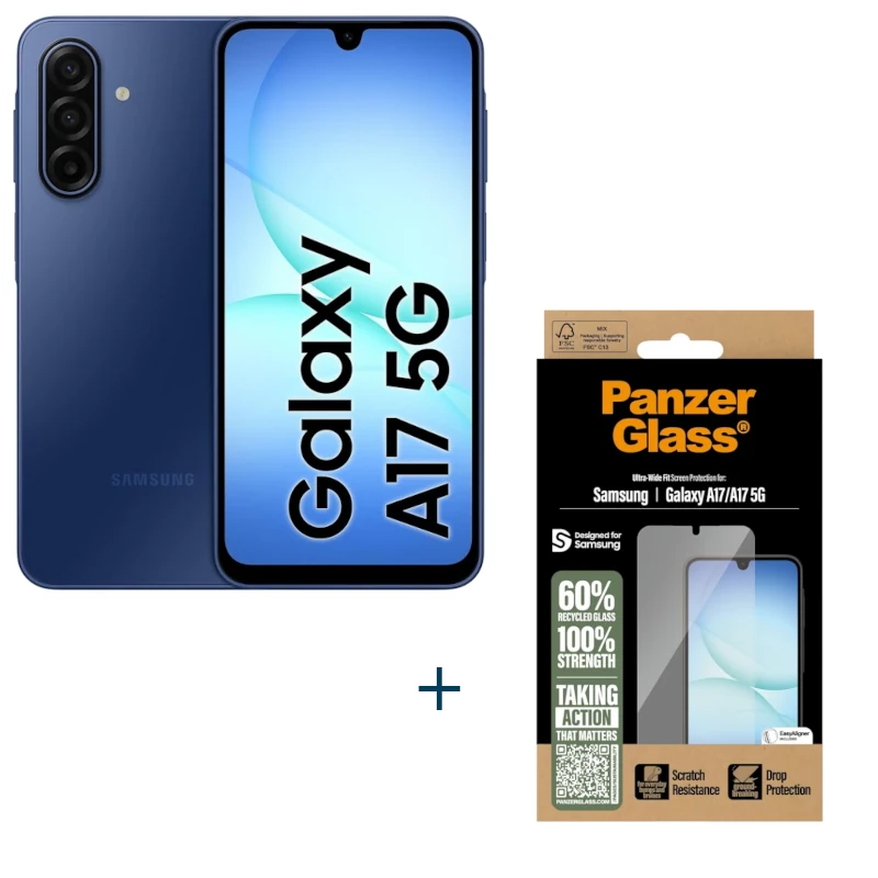 Samsung Galaxy A17 5G Azul 128GB + Protector Panzer