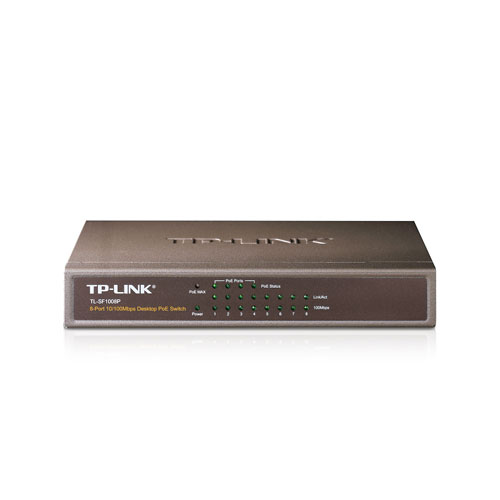 SWITCH TP-LINK   8P 10/100 4P PoE TL-SF1008P