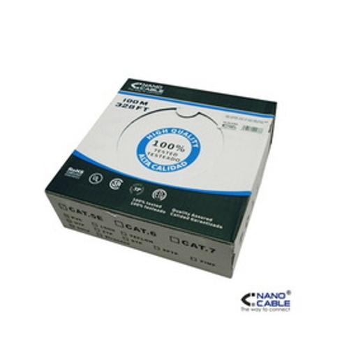 CABLE RED RJ45 CAT.5E UTP FLEXIBLE AWG24 100 M NANOCABLE 10.20.0302-FLEX