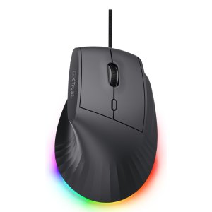 Mouse Trust GXT 145 Rexxa Gaming 10000 DPI RGB Negro 6 Botones Programables