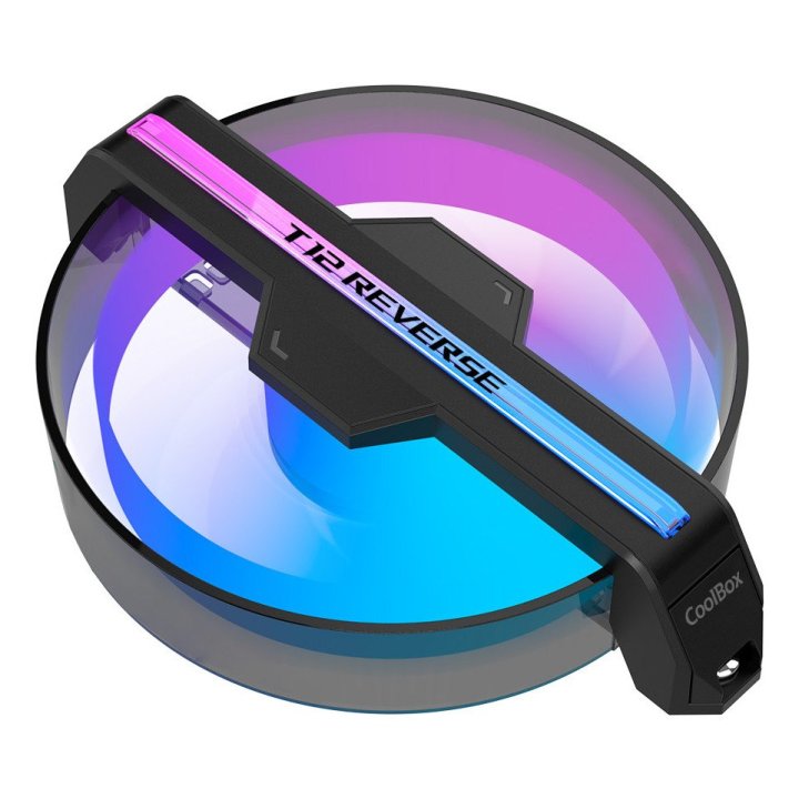 Coolbox Gaming Ventilador PWM T12 Rev. 12Cm ARGB