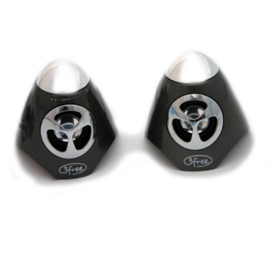 Altavoces 2.0 3FREE SPK100W 4W USB Negro
