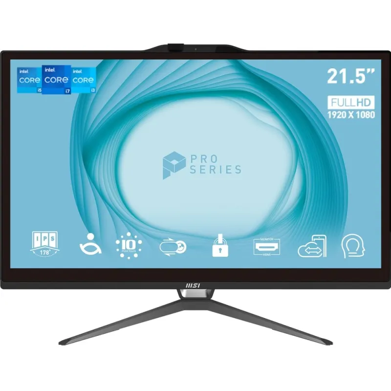 MSI Pro AIO AP222T-435EU G7400 4GB 128 W11P 22" tac.B