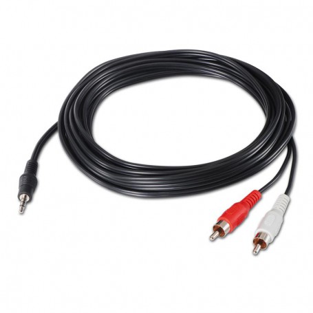 Nanocable Cable Audio Estereo 3.5/M-2xRCA/M, 10 m