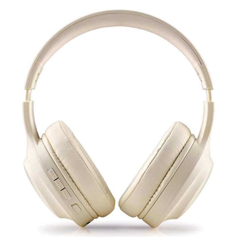 NGS Auricular Bluetooth Cancelación de Ruido Articaglacier Beige