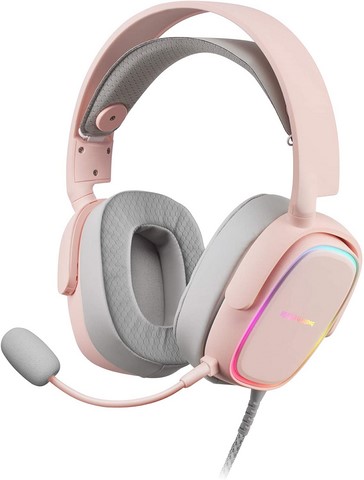 Mars Gaming MHAX Auriculares Gaming Rosa
