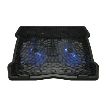 BASE DE REFRIGERACION PARA PORTATILES CONCEPTRONIC 2 VENTILADORES 125MM HASTA 15,6"