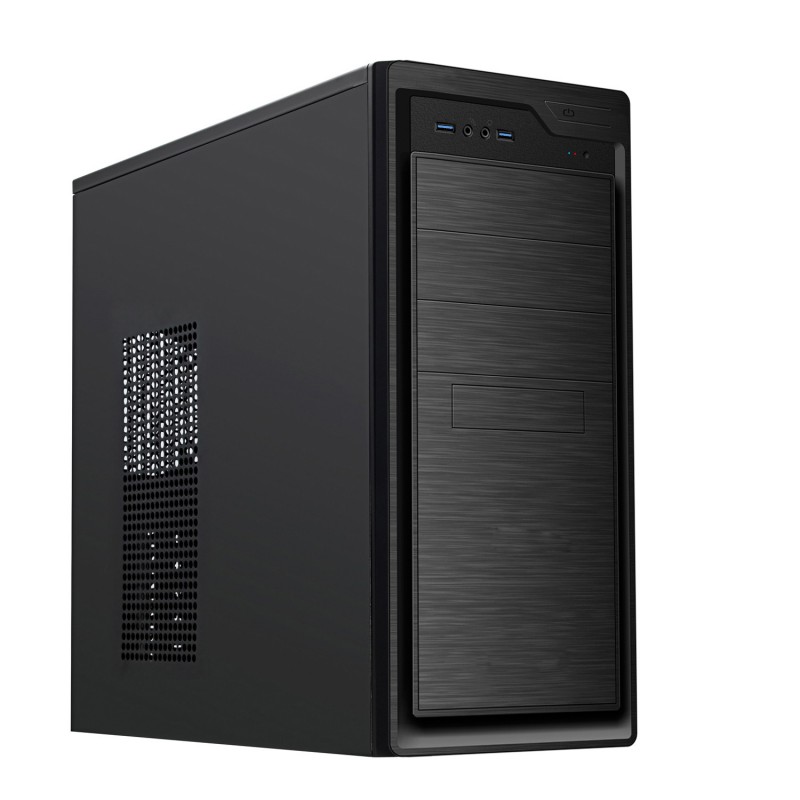 CAJA SEMITORRE/ATX COOLBOX F800 500W USB3.0 NEGRA