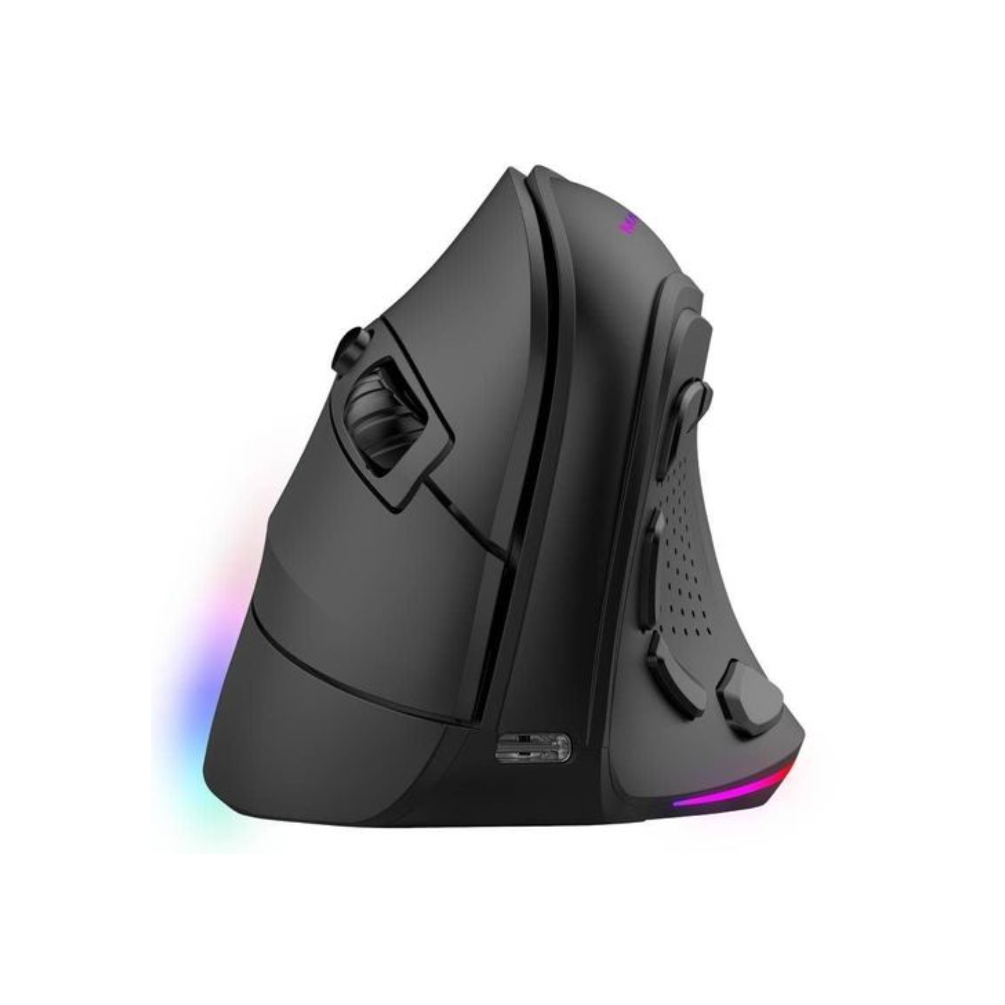 Mars Gaming Ratón Ergo Vertical RGB Inalámbrico Tri-Mode