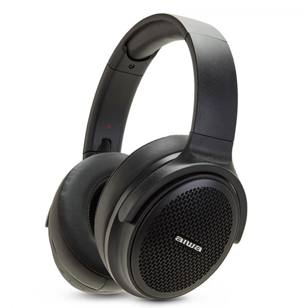 HEADSET BLUETOOT AIWA HST-250BT/BK BLACK BT 5.0 MICROFONO INTEGRADO ENTRADA AUX 3.5mm RANURA MICROSD