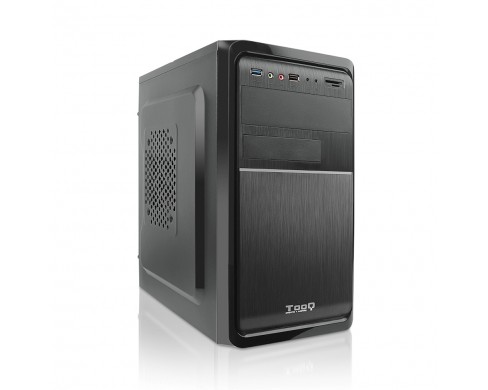 CAJA MINITORRE/MICRO-ATX TOOQ TQC-4735U3C-B 500W USB3.0 C/LECTOR NEGRA