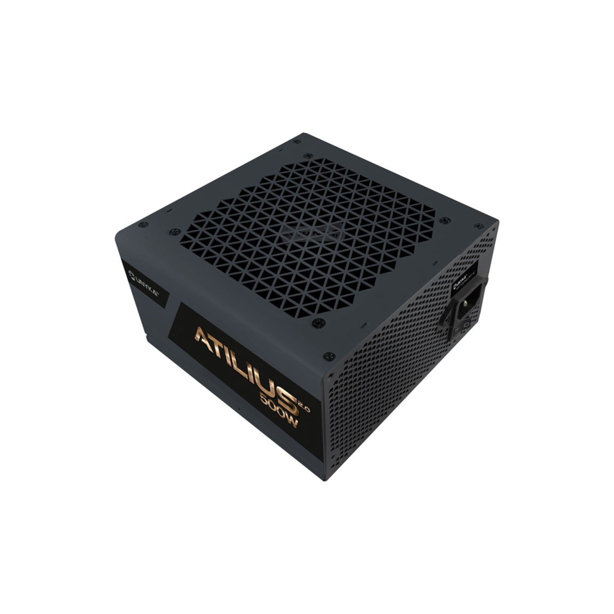 Fuente de alimentación UNYKA ATX UK212501 Atilius 500W 80+ Bronze Black
