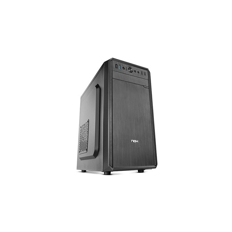 CAJA SOBREMESA/MICRO-ATX NOX LITE030 500W USB3.0 NEGRA