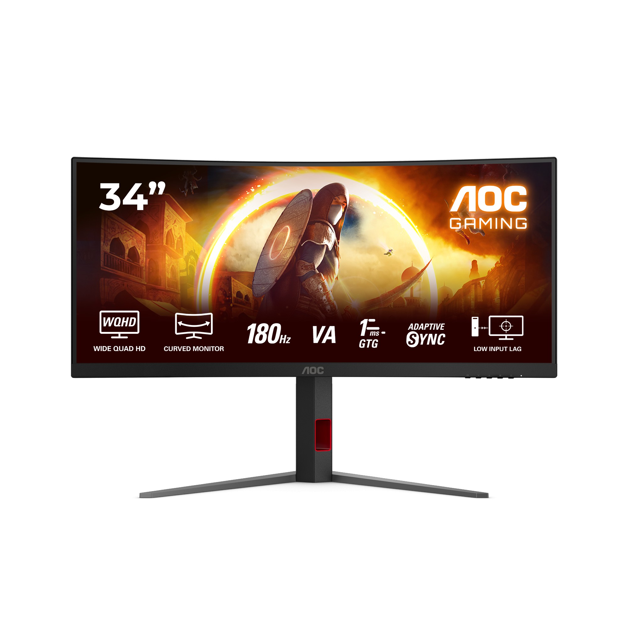 MONITOR LED 34"  AOC GAMING CU34G4 180Hz