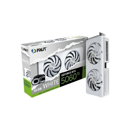 TARJETA GRÁFICA PALIT RTX 5060TI 16GB WHITE OC